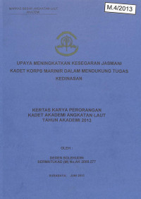 Image of Upaya Meningkatkan Kesegaran Jasmani Kadet Korps Marinir Dalam Mendukung Tugas Kedinasan