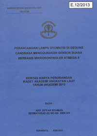 Image of Perancangan Lampu Otomatis di Gedung Candrasa Menggunakan Sensor Suara Berbasis Mikrokontroler Atmega 8