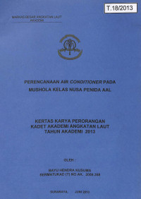 Image of Perencanaan Air Conditioner Pada Mushola Kelas Nusa Penida AAL
