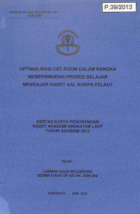 Image of Optimalisasi CBT Room Dalam Rangka Mempermudah Proses Belajar Mengajar Kadet AAL Korps Pelaut