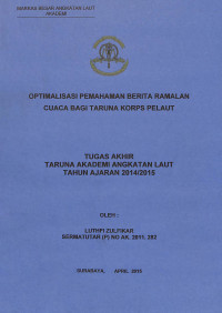 Image of Optimalisasi Pemahaman Berita Ramalan Cuaca Bagi Taruna Korps Pelaut