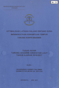 Image of Optimalisasi Latihan Halang Rintang Guna Meningkatkan Kemampuan Tempur Taruna Korps Marinir