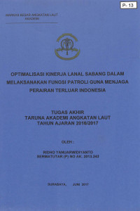 Image of Optimalisasi Kinerja Lanal Sabang Dalam Melaksanakan Fungsi Patroli Guna Menjaga Perairan Terluar Indonesia