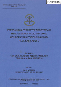 Image of Peperangan Prototype Receiver AIS Menggunakan Radio VHF Guna Meningkatkan Efisiensi Navigasi Pada KAL KADET-V
