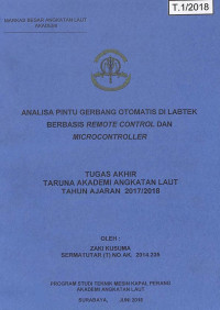 Image of Analisa Pintu Gerbang Otomatis di Labtek Berbasis Remote Control dan Microcontroller
