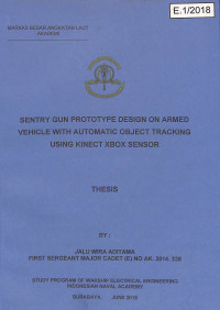 Image of Sentry Gun Prototype Design On Armed Vehicle With Automatic Object Tracking Using Kinect Xbox Sensor