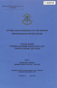 Image of Optimalisasi Prosedur Put KRI Dengan Menggunakan Sistem Online