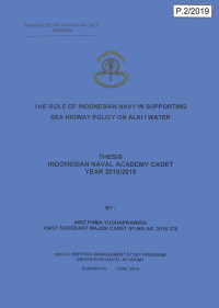 Image of The Role Of Indonesian Navy In Supporting Sea Higway Policy On Alki I Water