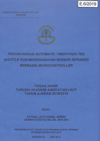 Image of Perancangan Automatic Timer Pada Tes Shuttle Run Menggunakan Sensor Infrared Berbasis Microcontroller