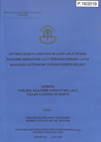 Image of Optimalisasi Planetarium Loka Jala Crana Akademi Angkatan Laut Sebagai Sarana Latih Navigasi Astronomi Taruna Korps Pelaut