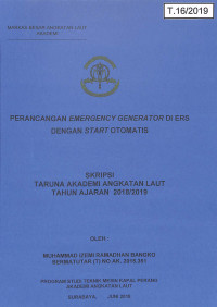 Image of Perancangan Emergency Generator di Ers Dengan Start Otomatis