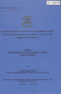 Image of Revitalization of Coorperative of Regiment Corps Cadet Indonesian Naval Academy to Fulfill the Needs of the Cadets