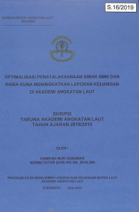 Image of Optimalisasi Penatalaksanaan Simak BMN dan Saiba Guna Meningkatkan Laporan Keuangan di Akademi Angkatan Laut