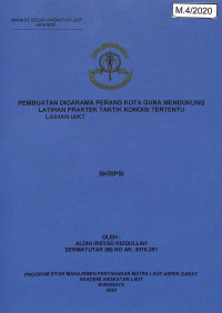 Image of Pembuatan Dioarama Perang Kota Guna Mendukung Latihan Praktek Taktik Kondisi Tertentu