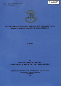 Image of The Interface Design Of Sender And Receiver Data Images Using Radio Frequency Module