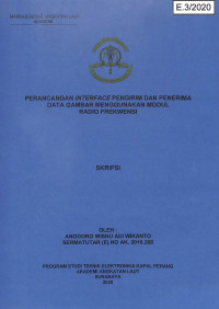 Image of Perancangan Interface Pengirim Dan Penerima Data Gambar Menggunakan Modul Radio Frekwensi
