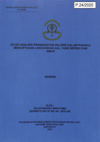 Image of Studi Analisis Peningkatan Halong Dalam Rangka Menciptakan Lingkungan AAL Yang Bersih dan Aman