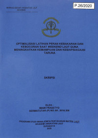 Image of Optimalisasi Latihan Peran Kebakaran dan Kebocoran Saat Weekend Laut Guna Meningkatkan Kemampuan dan Kesiapsiagaan Taruna