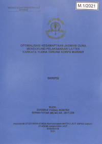 Image of Optimalisasi Kesamaptaan Jasmani Guna Mendukung Pelaksanaan Lattek Karkata Yudha Taruna Korps Marinir
