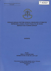 Image of Perancangan Sistem Kendali Manuver Otomatis Berbasis Logika Fuzzy pada PC-40 Guna Mengatasi Human Error