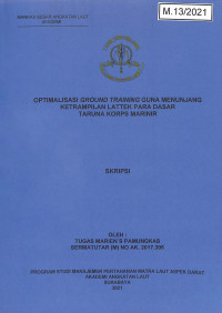 Image of Optimalisasi Ground Training Guna Menunjang Ketrampilan Lattek Para Dasar Taruna Korps Marinir