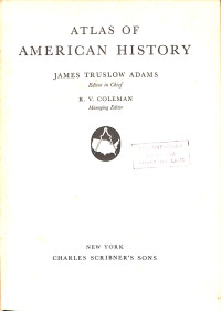 Image of Atlas of American History