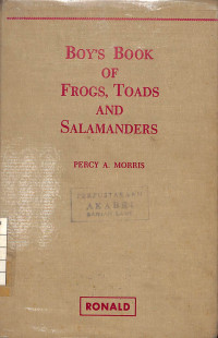 Image of Boy's and Book of Frogs, Toads and Salamanders