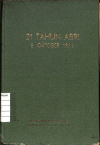 Image of 21 Tahun ABRI: 5 Oktober 1966