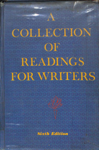 Image of A Collection of Reading for Writers