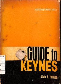 Image of A Guide to Keynes