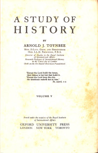 Image of A Study of History - Volume V