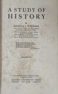 Image of A Study of History - Volume VI
