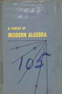 Image of A Survey of Modern Algebra