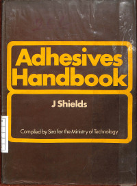Image of Adhesives Handbook
