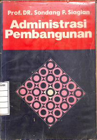 Image of Administrasi Pembangunan