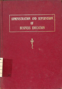 Image of Administration and Supervision of Business Education