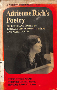Image of Adrienne Rich's Poetry