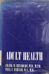 Image of Adult Health : Services for the Chronically Ill and Aged