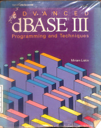 Image of Advance dBase III : Programming and Techniques