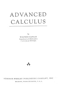 Image of Advanced Calculus