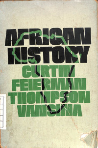 Image of African History Curtin Feirman Thompson Vansina