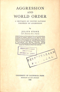 Image of Aggression and World Order