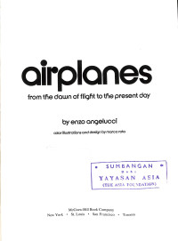 Image of Airplanes From The Dawn of Flight to The  Present Day