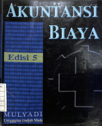 Image of Akuntansi Biaya Edisi 5 (Cover Blue Navy)