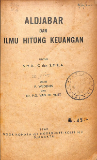 Image of Aldjabar dan Ilmu Hitung Keuangan