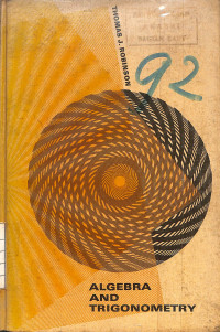 Image of Algebra and Trigonometry