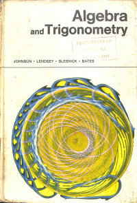 Image of Algebra and Trigonometry