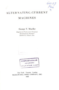 Image of Alternating-Current Machines