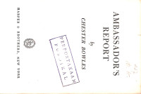 Image of Ambassador's Report