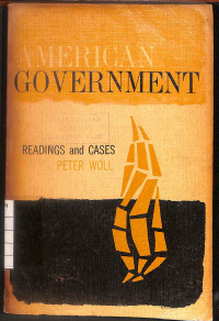 Image of American Government : Readings and Cases